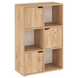 Biblioteca Bookel, 60x28x89 cm - Stejar