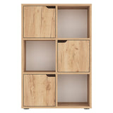 Biblioteca Bookel, 60x28x89 cm - Stejar