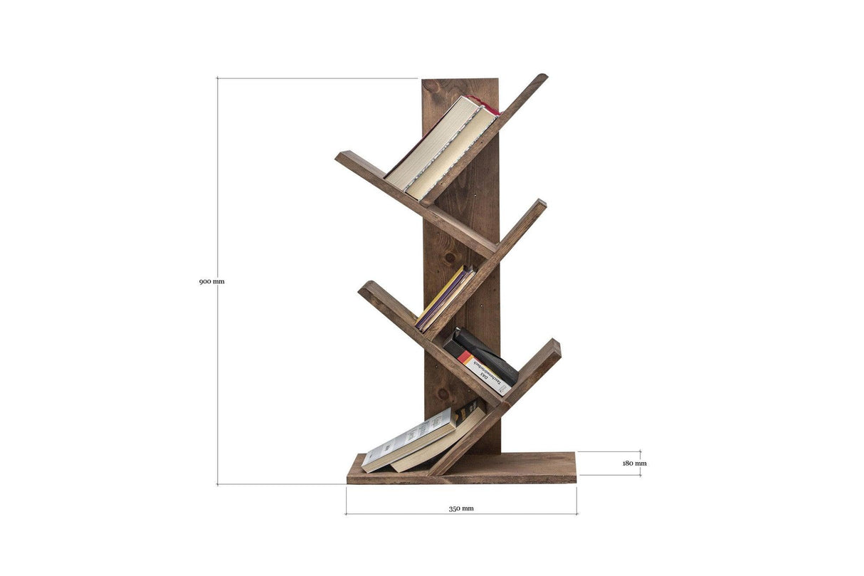 Biblioteca Cemo Elegant, Nuc, 35x90x18 cm