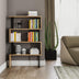Biblioteca Ceylan Scandinav, Nuc, 80 x 128 x 22 cm