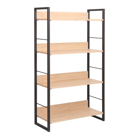 Biblioteca Dorfie, metal si PAL, 70x30x124 cm