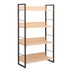 Biblioteca Dorfie, metal si PAL, 70x30x124 cm