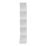 Biblioteca Fyllo, 50x25x142 cm - Alb