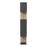 Biblioteca Mito, 109x25x161 cm - Antracit-Sonoma