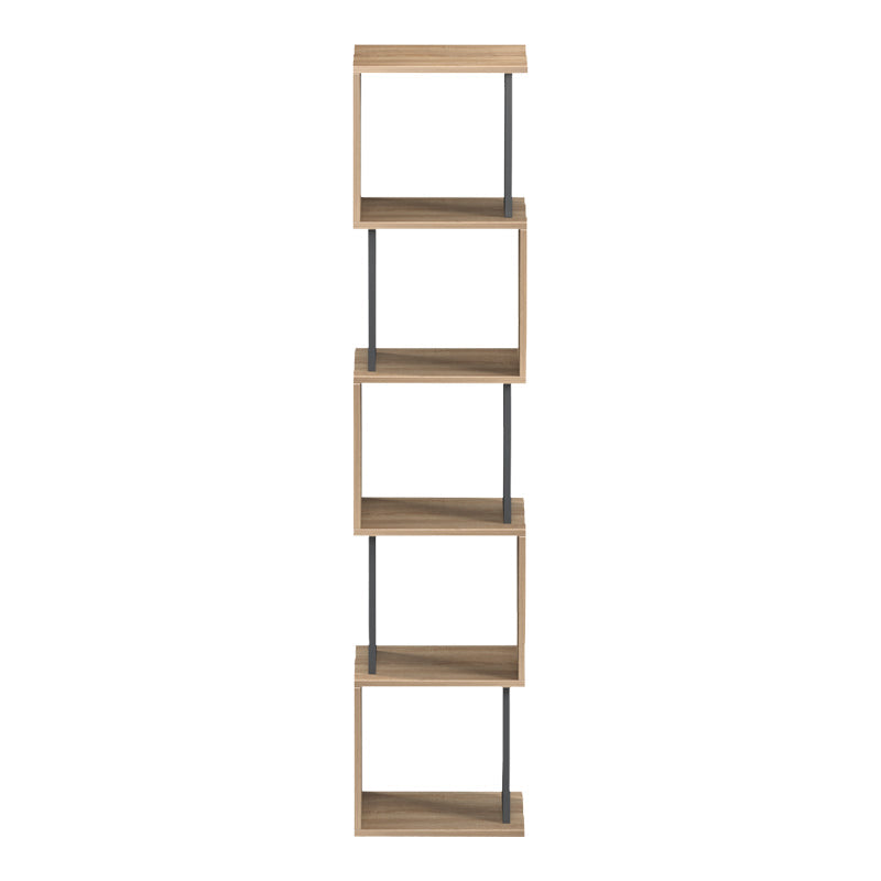 Biblioteca Cubik, 35x30x161 cm - Sonoma-Antracit