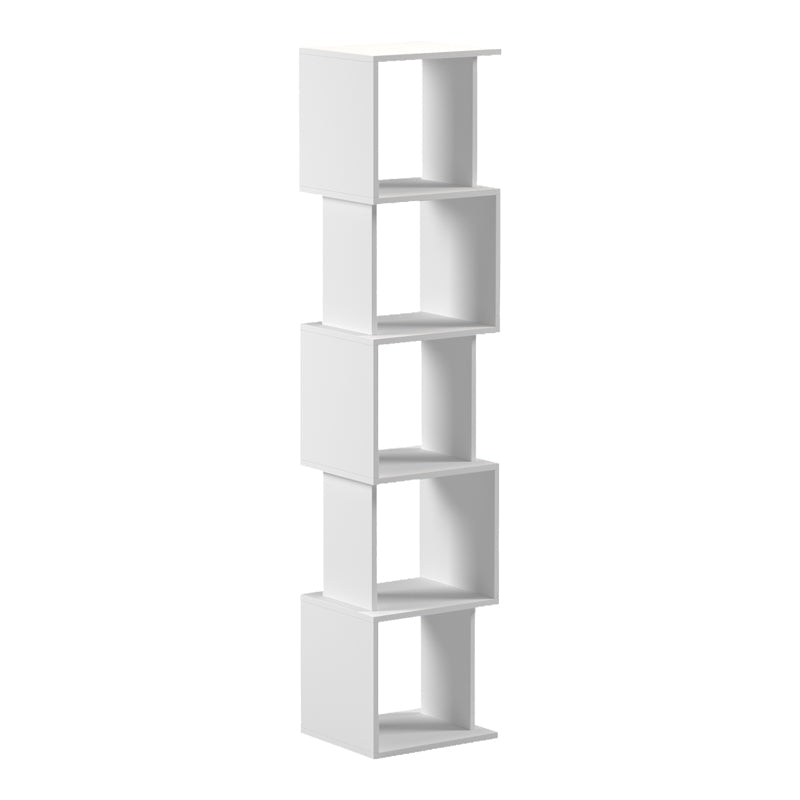 Biblioteca Cubik, 35x30x161 cm - Alb