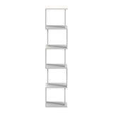 Biblioteca Cubik, 35x30x161 cm - Alb