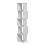 Biblioteca Cubik, 35x30x161 cm - Alb