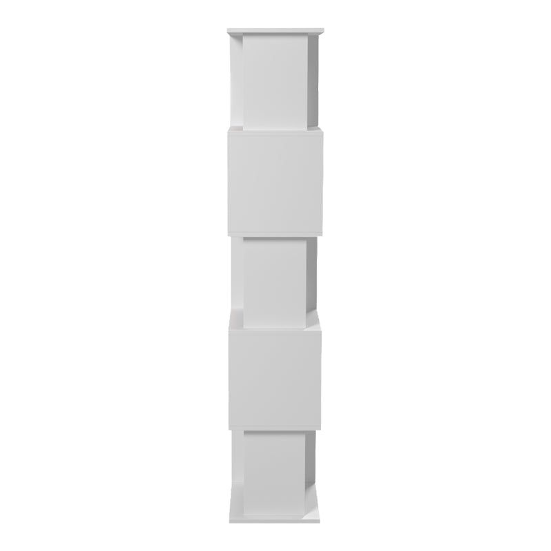 Biblioteca Cubik, 35x30x161 cm - Alb