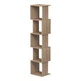 Biblioteca Cubik, 35x30x161 cm - Sonoma