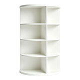 Bibliotecă de colț Benzal, Diverse culori, 80x30x120 cm - Alb | SKU: 431-000010 | Bibliotecă de colț Benzal, 80x30x120 cm, varianta Alb, produs pentru amenajarea locuinței, disponibil online în România la CasaMob