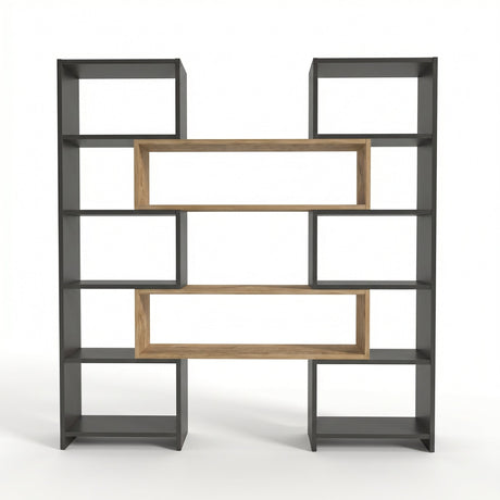 Bibliotecă de Colț Multifuncțională, 163x150x22 cm