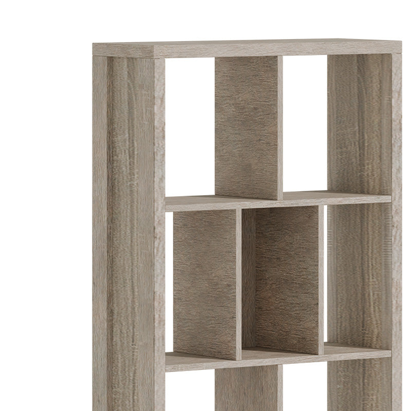 Biblioteca Dividre, stejar Sonoma, 80x30x181 cm