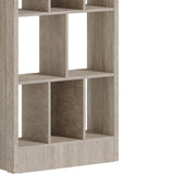 Biblioteca Dividre, stejar Sonoma, 80x30x181 cm