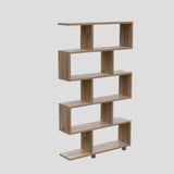Biblioteca Elif - Pine, Stejar, 90x156x20 cm