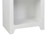 Bibliotecă Emersi, Alb, 48x35x180 cm