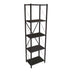 Biblioteca Glase, Antracit - Stejar, 40x30x150 cm - 321-000009