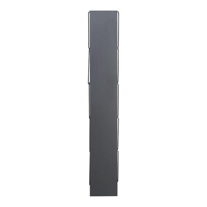 Biblioteca mini Tars, 50x22x150 cm - Gri