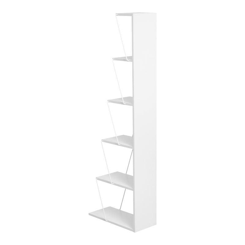 Biblioteca mini Tars, 50x22x150 cm - Alb