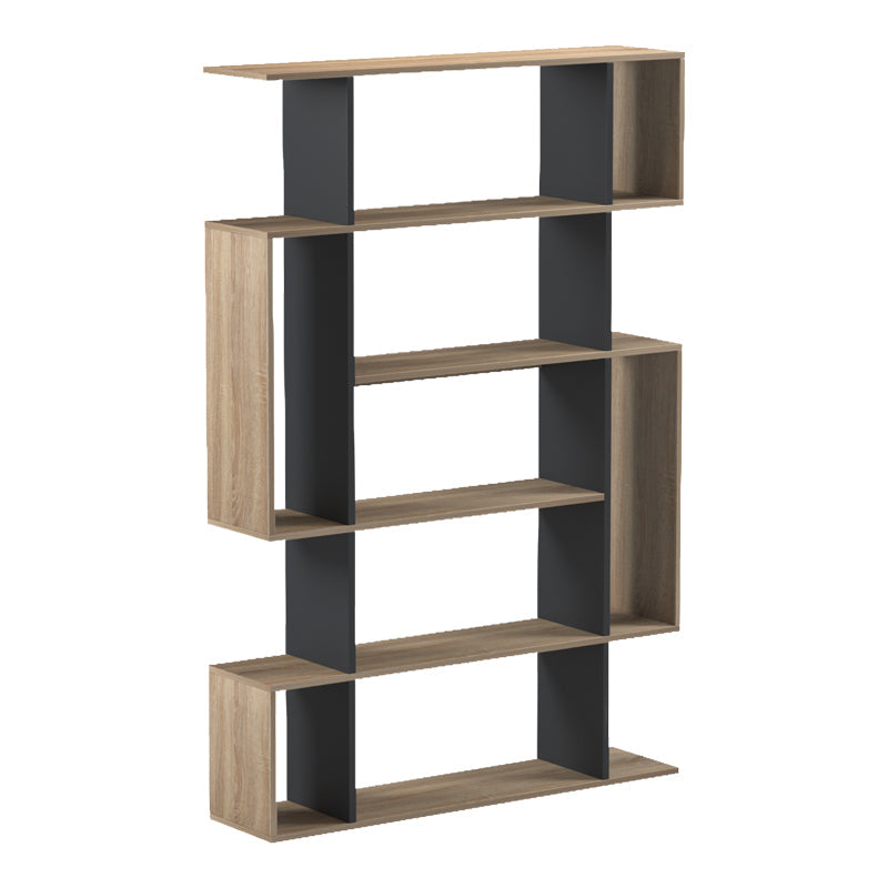 Biblioteca Mito, 109x25x161 cm - Sonoma-Antracit