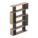 Biblioteca Mito, 109x25x161 cm - Sonoma-Antracit