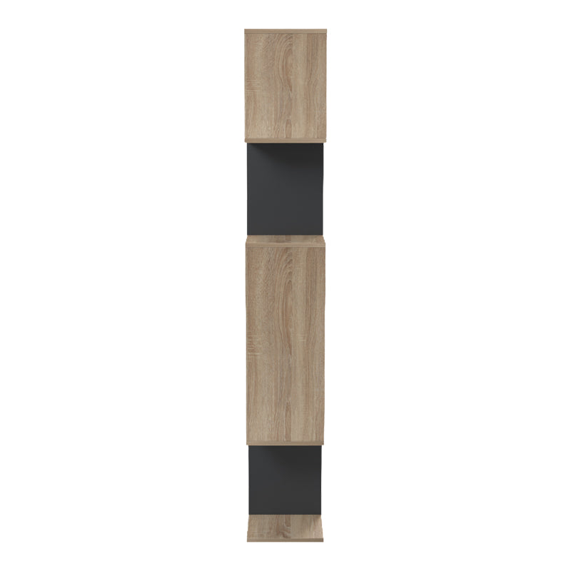 Biblioteca Mito, 109x25x161 cm - Sonoma-Antracit