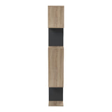 Biblioteca Mito, 109x25x161 cm - Sonoma-Antracit