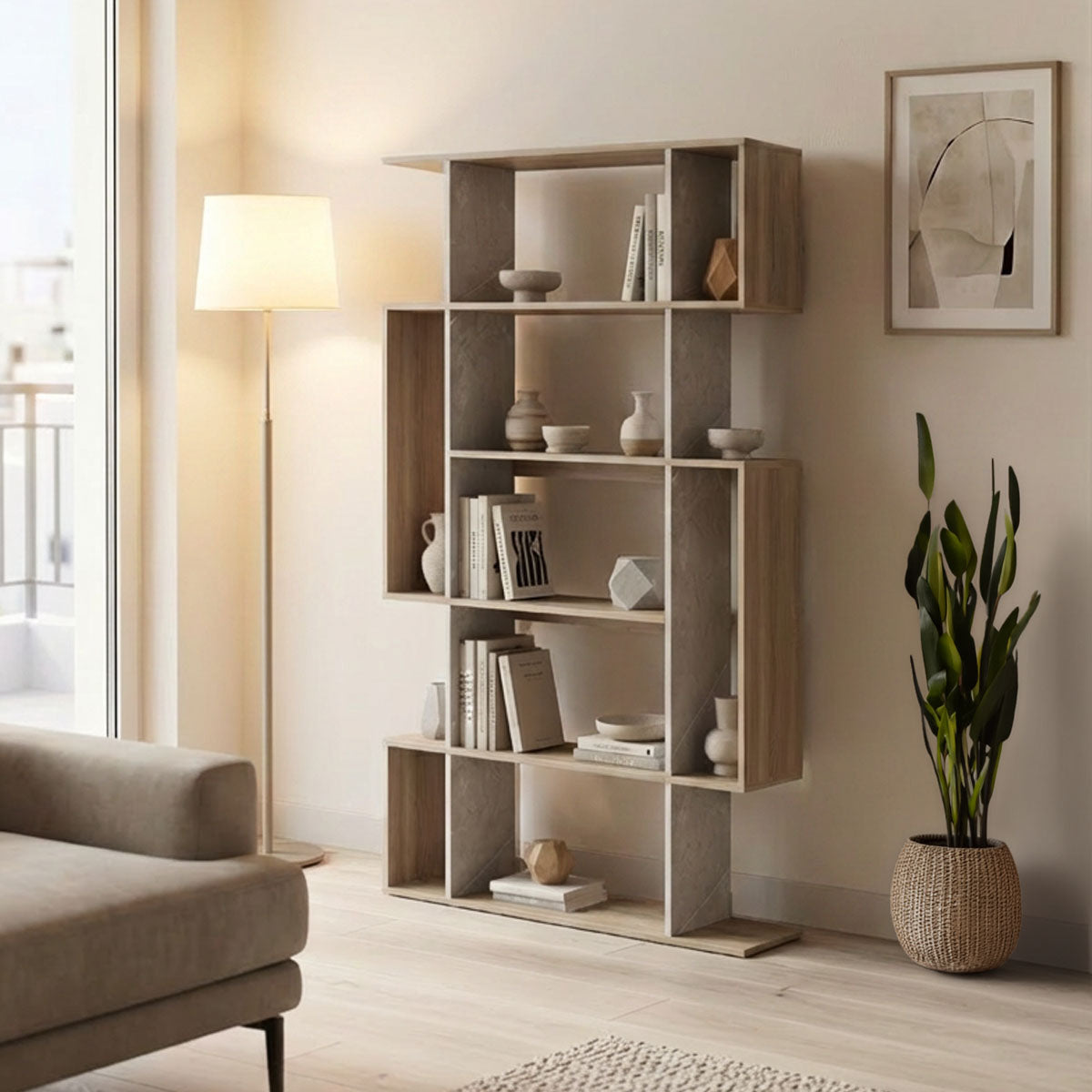 Biblioteca Mito, 109x25x161 cm - Biblioteca Mito, 109x25x161 cm - 230-000219