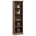 Biblioteca Mozart, nuc, 60x35x203 cm