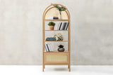 Biblioteca Nala 75 Howard, natural - negru (diverse dimensiuni) - Natural