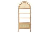 Biblioteca Nala 75 Howard, natural - negru (diverse dimensiuni) - Natural