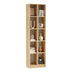 Biblioteca Oteca, 10 compartimente, 51x25x180 cm