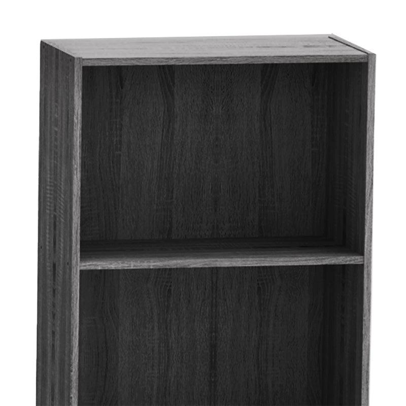 Biblioteca Presley, Gri inchis - Sonoma, 60x30x167 cm - Gri inchis