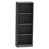 Biblioteca Presley, Gri inchis - Sonoma, 60x30x167 cm - Biblioteca Presley, Gri inchis - Sonoma, 60x30x167 cm