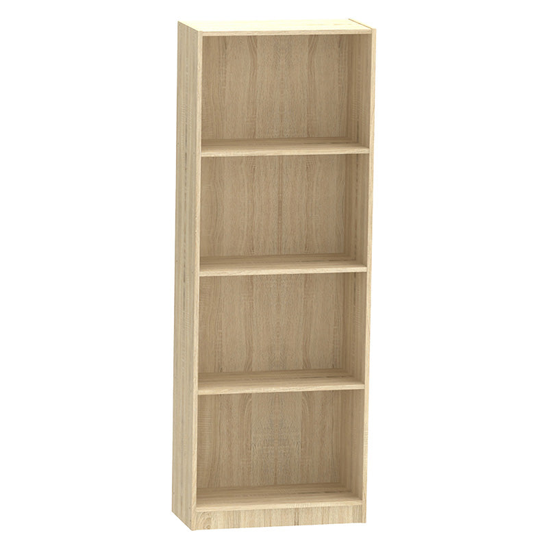 Biblioteca Presley, Gri inchis - Sonoma, 60x30x167 cm - Biblioteca Presley, Gri inchis - Sonoma, 60x30x167 cm - 248-000003