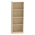 Biblioteca Presley, Gri inchis - Sonoma, 60x30x167 cm - 248-000003