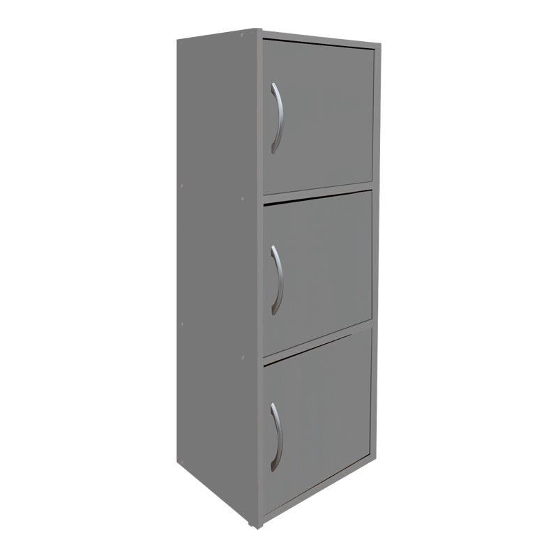 Bibliotecă Soline, Gri deschis, 40x35x91 cm - Bibliotecă Soline, Gri deschis, 40x35x91 cm