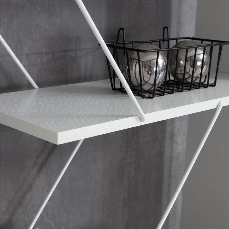 Biblioteca Tars 84x24x157cm - Alb