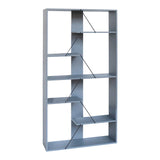 Biblioteca Tars, Gri, 84x26x154 cm