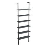 Biblioteca Wall bookcase Dimmo, Metal, 60x20x180 cm - Antracit