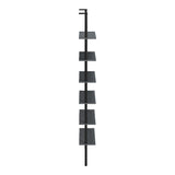 Biblioteca Wall bookcase Dimmo, Metal, 60x20x180 cm - Antracit