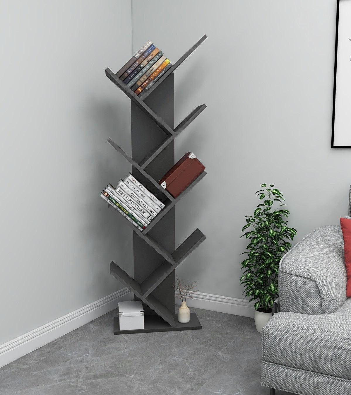 Biblioteca Zermat, 46x129x22 cm - Gri