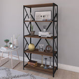 Biblioteca Bimblem, metal, 60x30x150 cm - Biblioteca Bimblem, metal, 60x30x150 cm - 197-000333