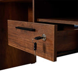 Birou CMS-510-DD-1 Home Collection® Concept, 120x75x60 cm - Maro | SKU: CMS-510-OO-1