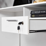 Birou CMS-510-DD-1 Home Collection® Concept, 120x75x60 cm - Alb | SKU: CMS-510-DD-1, CMS-510-AX-1, CMS-510-FF-1, CMS-510-OO-1