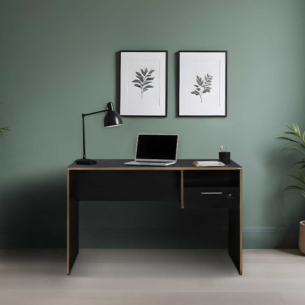 Birou CMS-510-DD-1 Home Collection® Concept, 120x75x60 cm - Gri inchis | SKU: CMS-510-AX-1