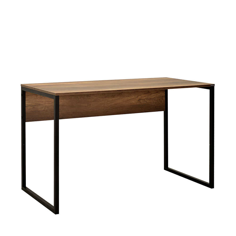 Birou CMS-900-BB-1 Home Collection® Connect cu picior metalic, 120x60x75 cm - Maro | SKU: CMS-900-OO-1