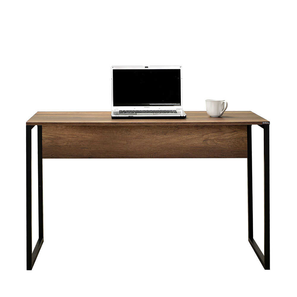 Birou CMS-900-BB-1 Home Collection® Connect cu picior metalic, 120x60x75 cm - Maro | SKU: CMS-900-OO-1
