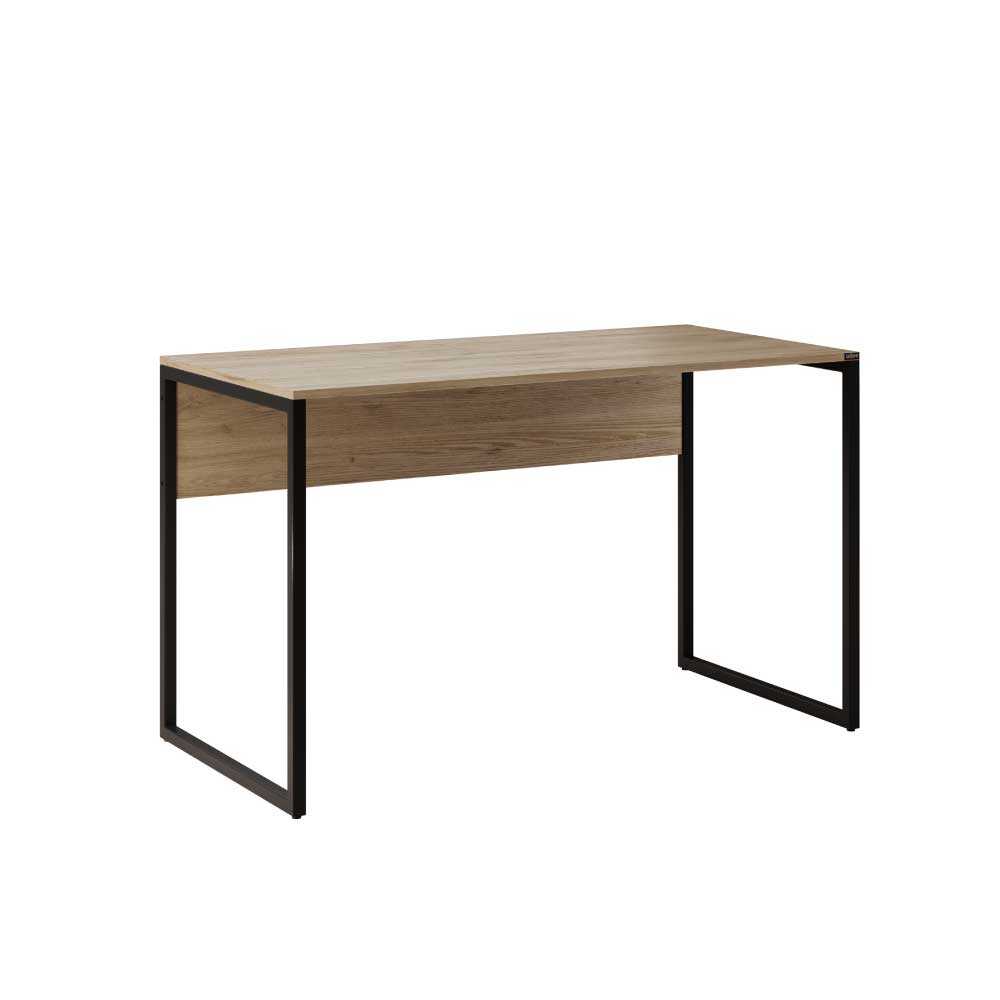 Birou CMS-900-BB-1 Home Collection® Connect cu picior metalic, 120x60x75 cm - Stejar | SKU: CMS-900-FF-1