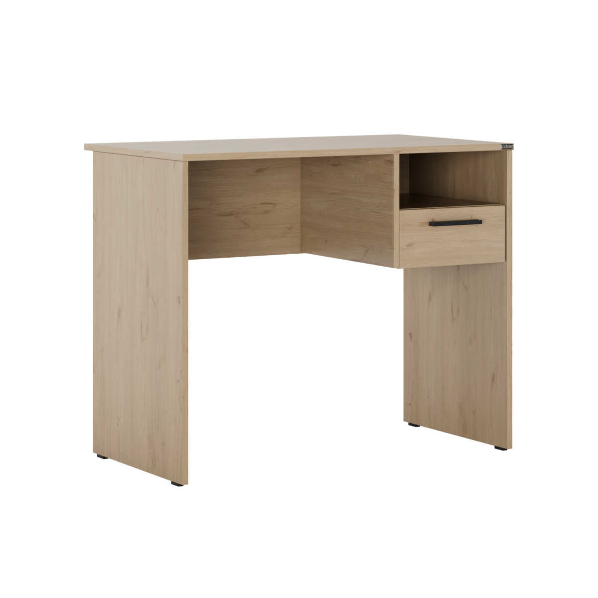 Birou CMS-105-BB-1 Home Collection®, cu sertar si raft, Alb - Stejar, 90x52x75 cm - Stejar | SKU: CMS-105-FF-1